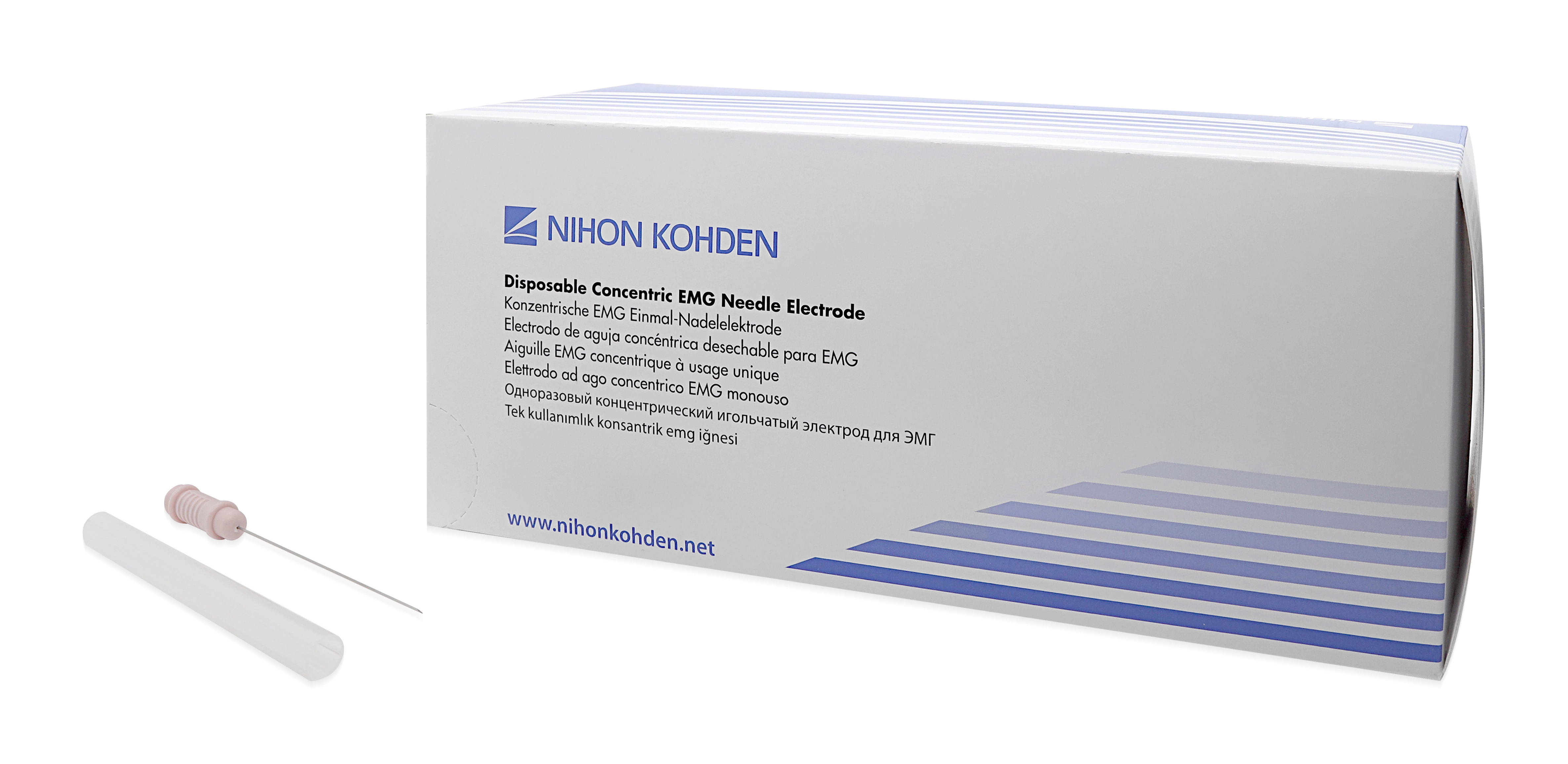 EMG Einweg Nadel 50mm x 0,45mm grau 25 St.