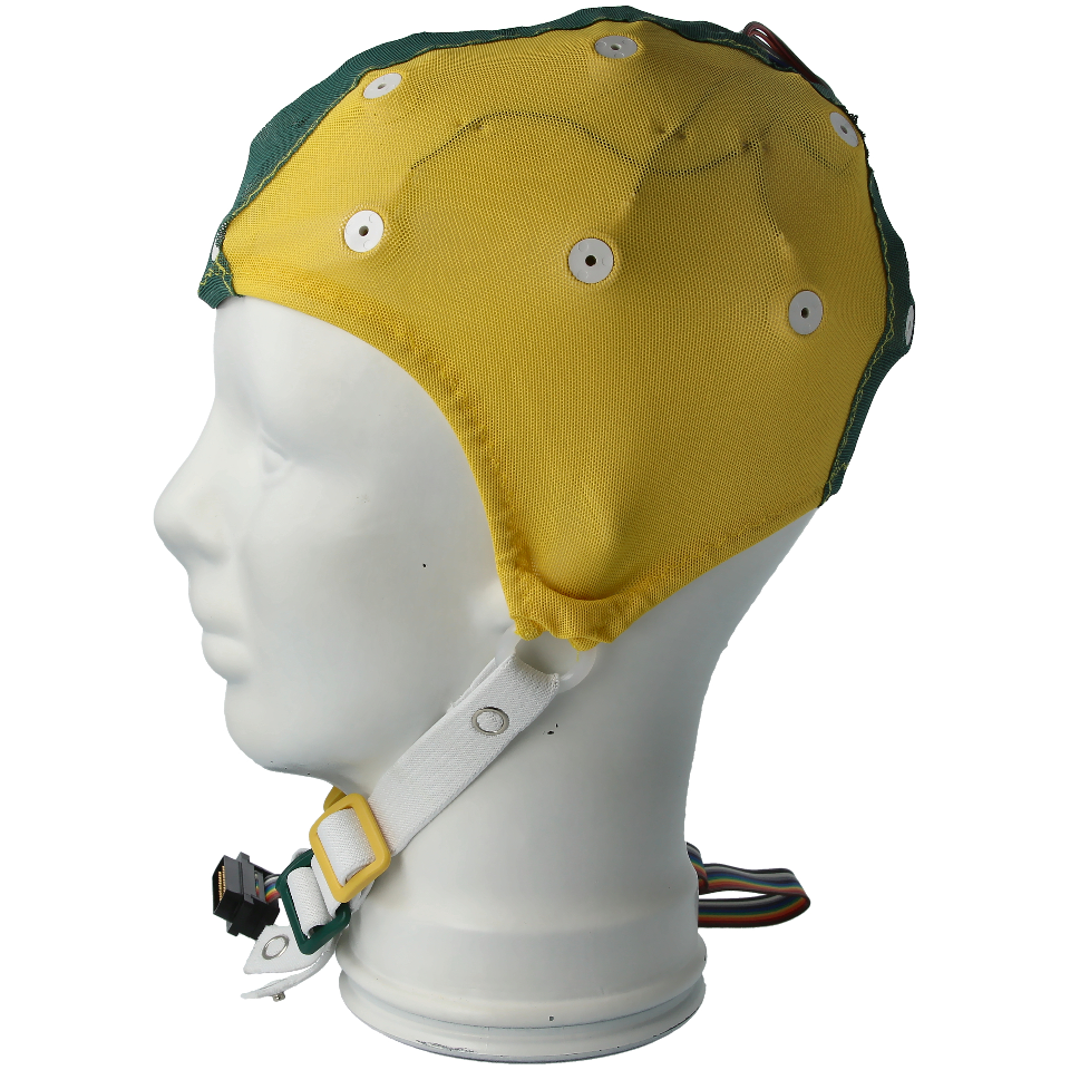 ECI-Cap Sn 48-52cm 20+Ref Elektroden hoch gelb/grün