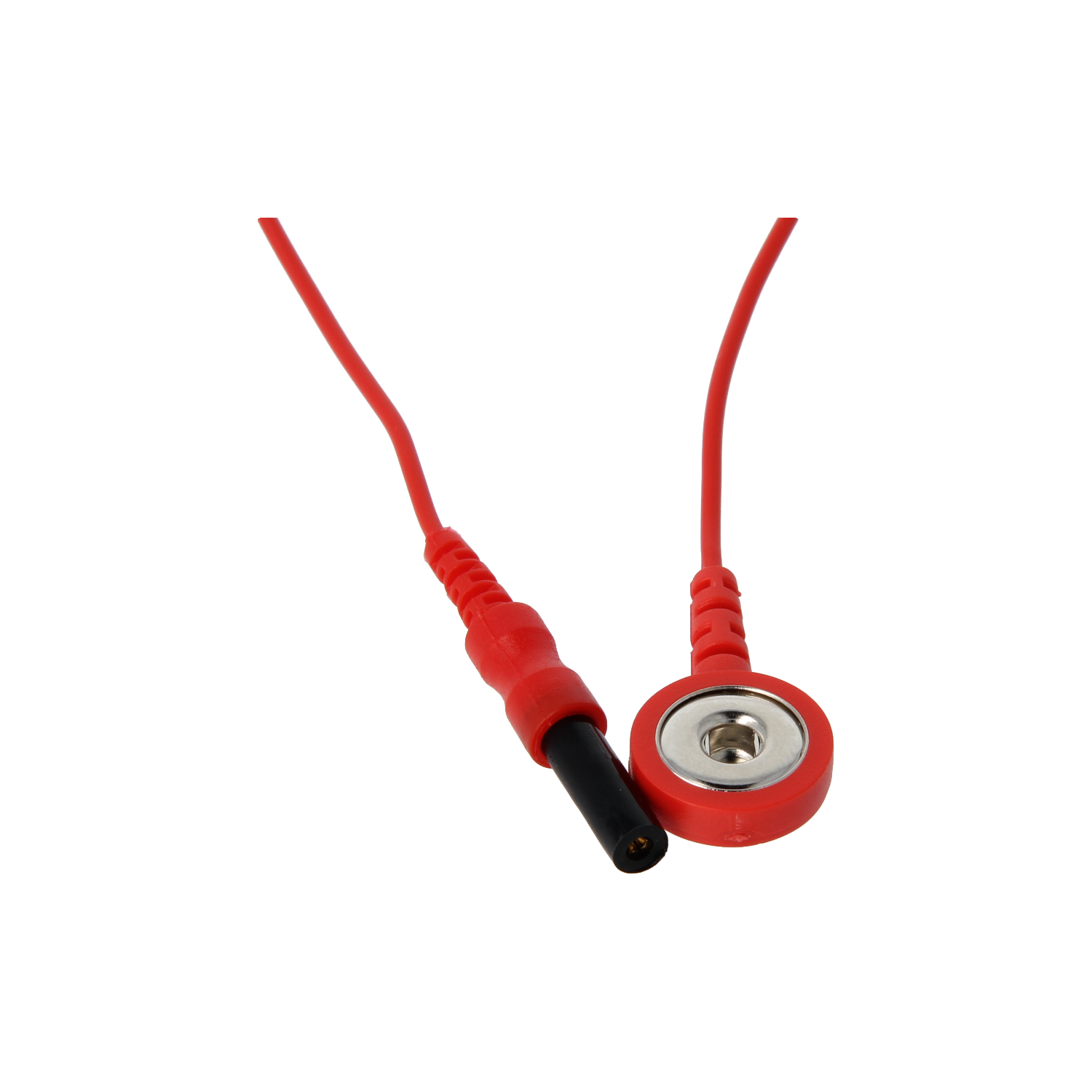 Druckknopfkabel 60cm Kabel rot 10 St.