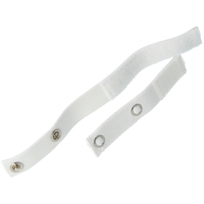 Kinnband 17,78cm / 7 Zoll mit Druckknopf