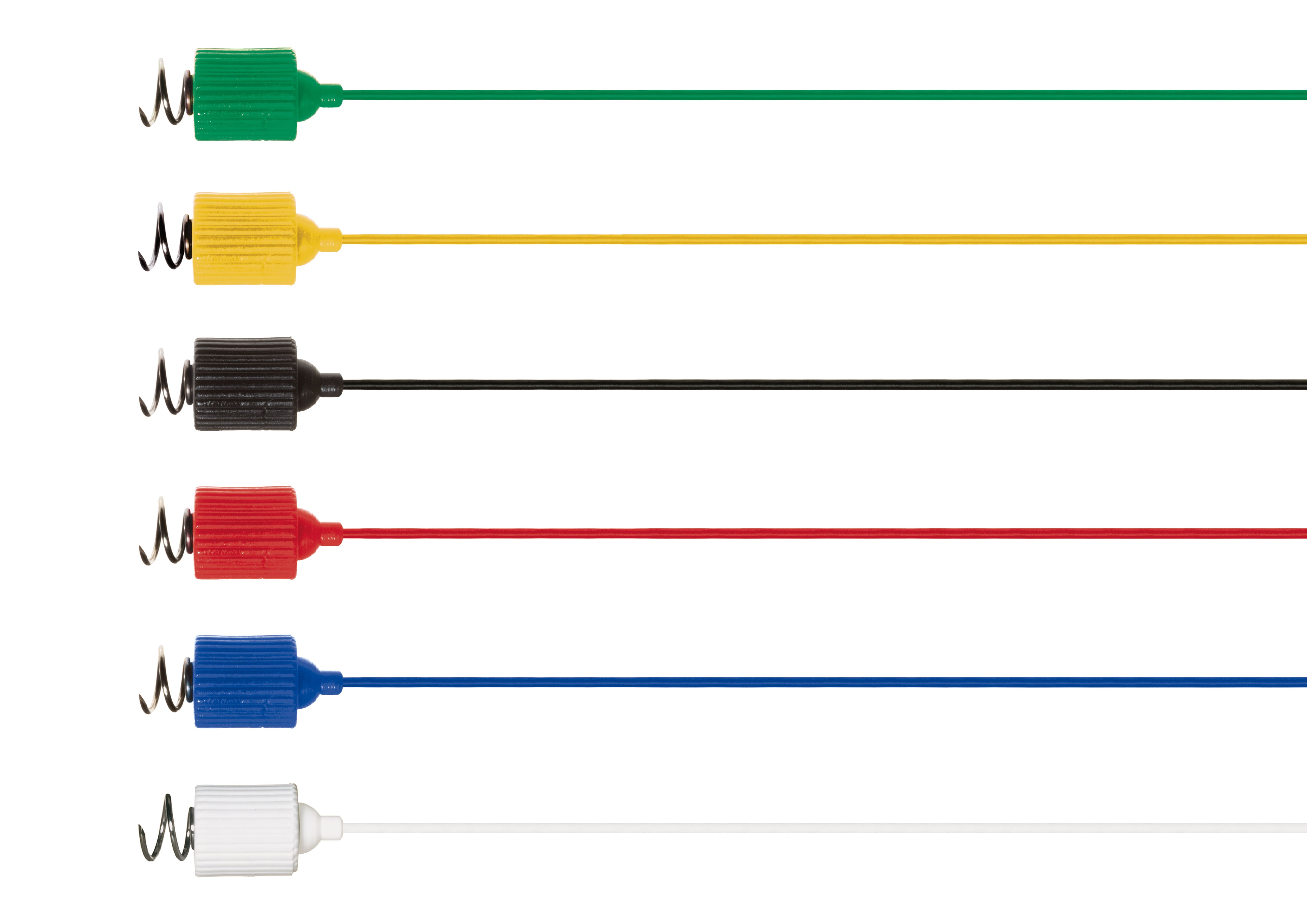 Korkenzieherelektrode Stahl 150cm Kabel 10 St.
