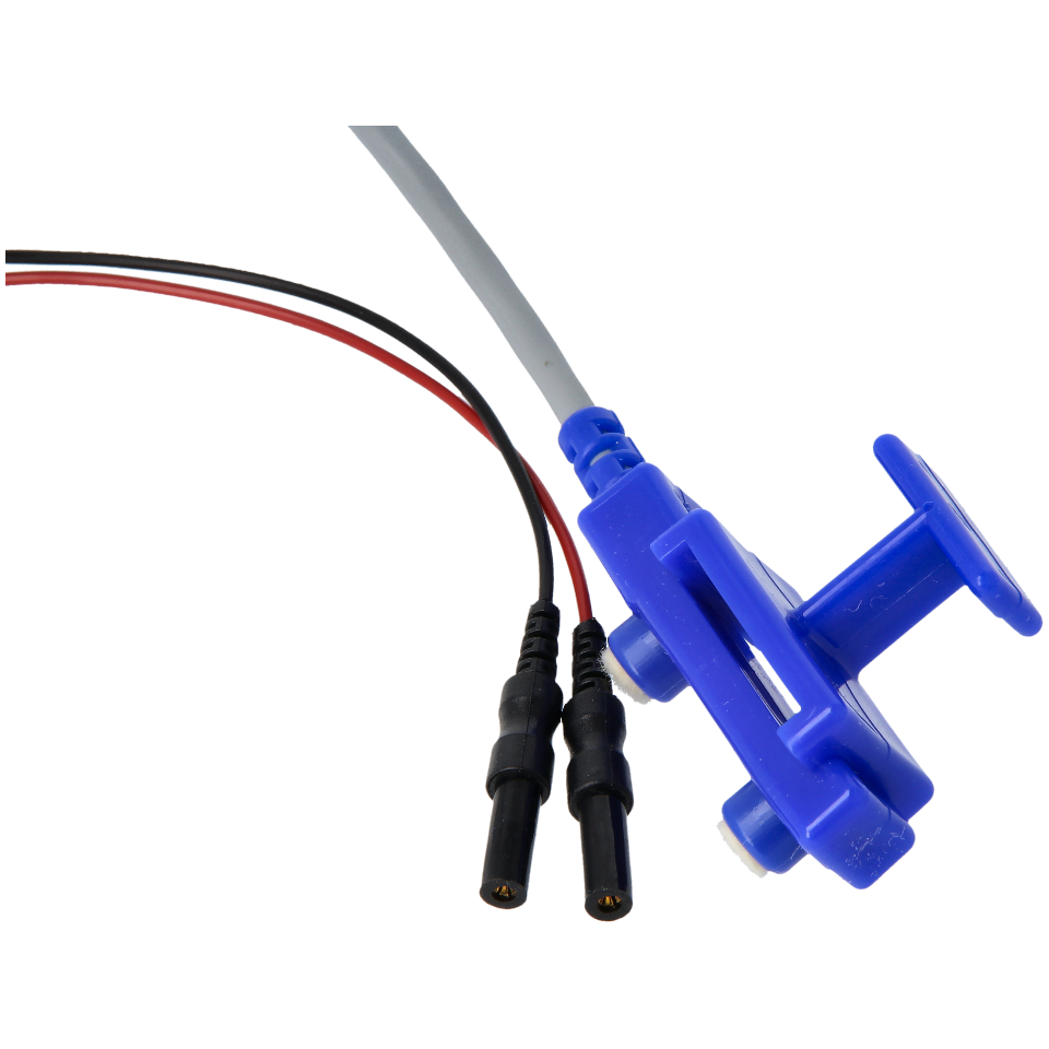 Stimulation electrode large 100cm cable blue 1 pcs.