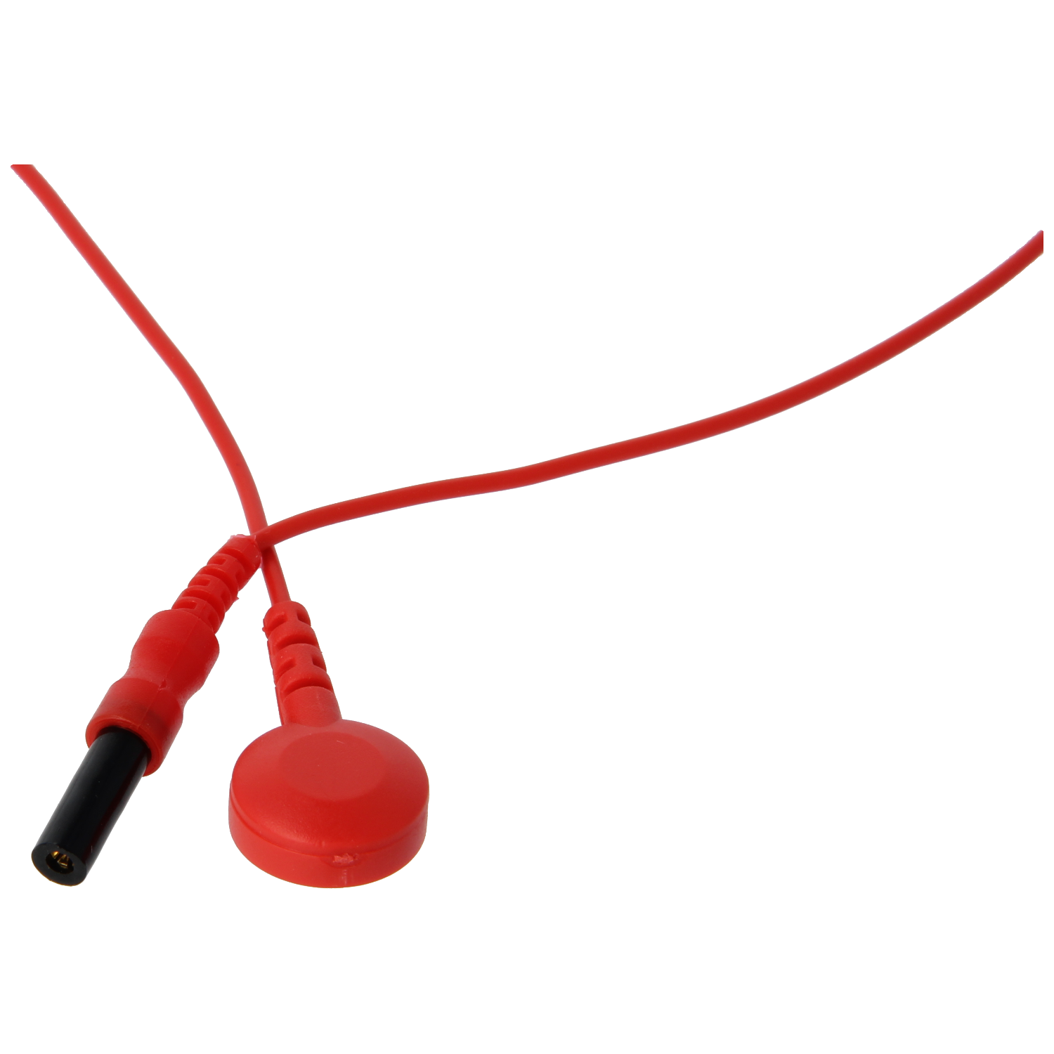 Druckknopfkabel 60cm Kabel rot 10 St.
