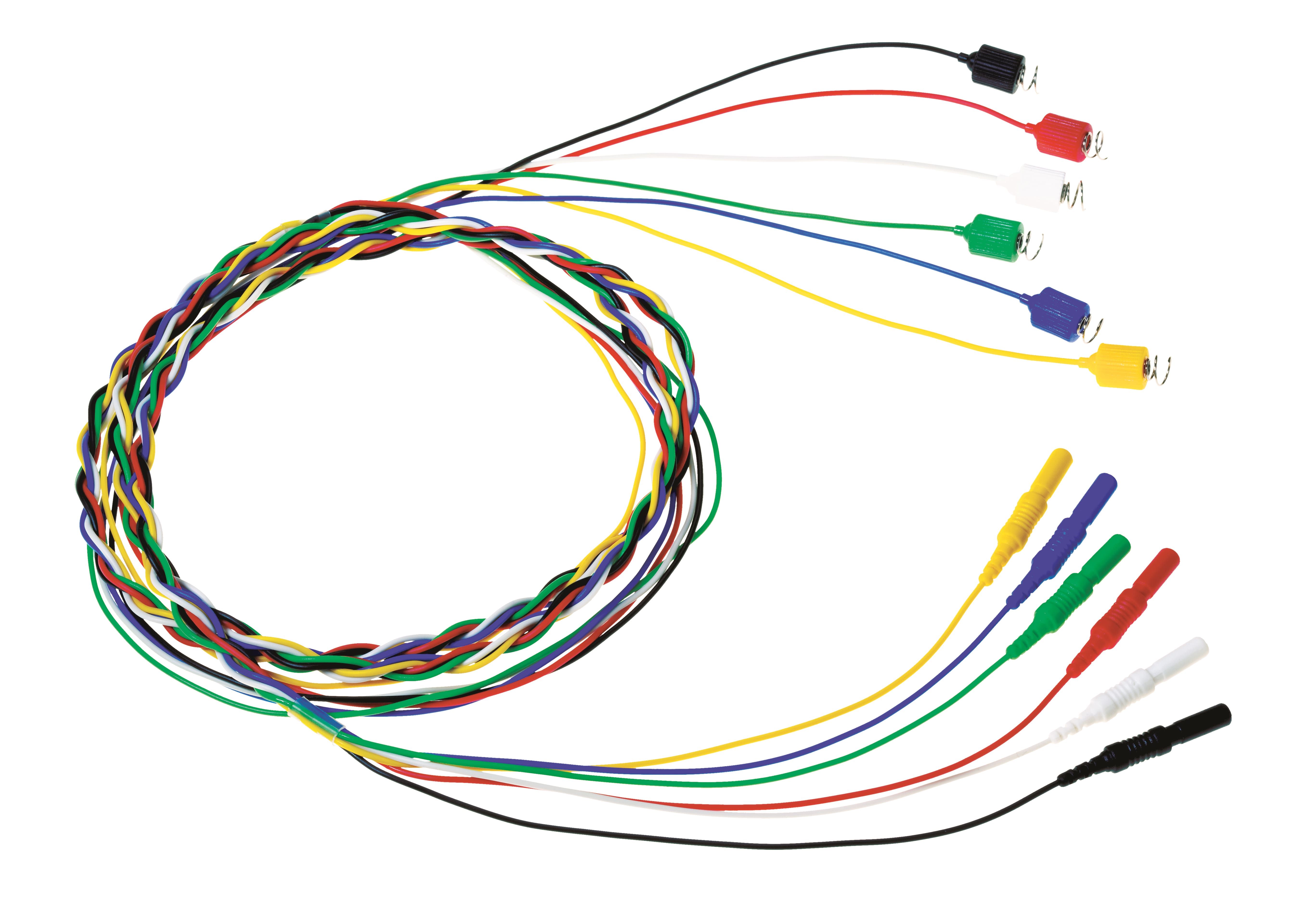 Korkenzieherelektrode Stahl 150cm Kabel 10 St.