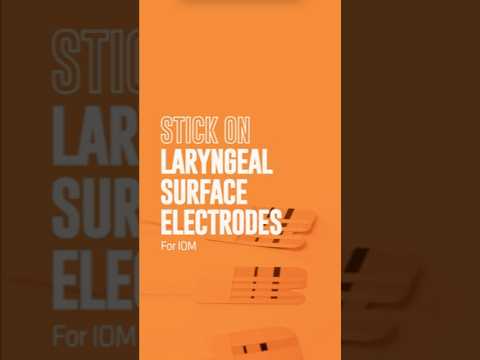 Laryngael-electrode 75cm cable 10 pcs.