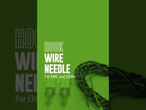 Hook Wire needle 0,5 x 0,50mm 2 wire 10 pcs.